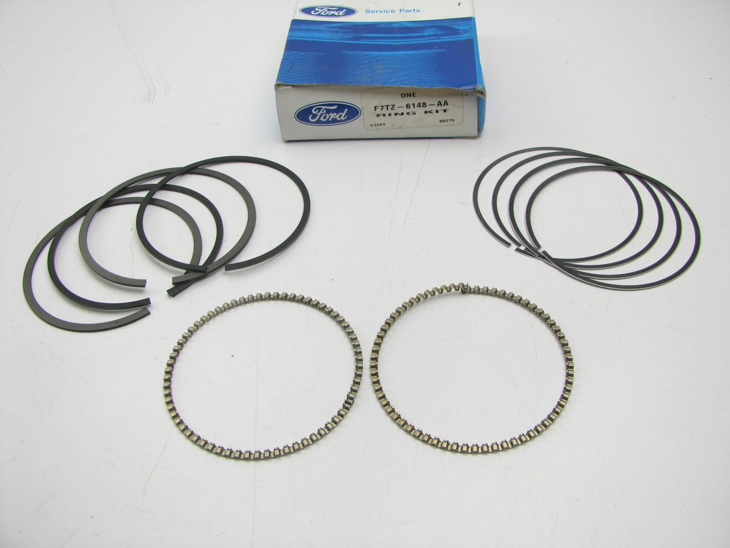 DOES 2 PISTONS Ford F7TZ-6148-AA Partial Piston Rings STD 1995-2013 4.6L 5.4L-V8