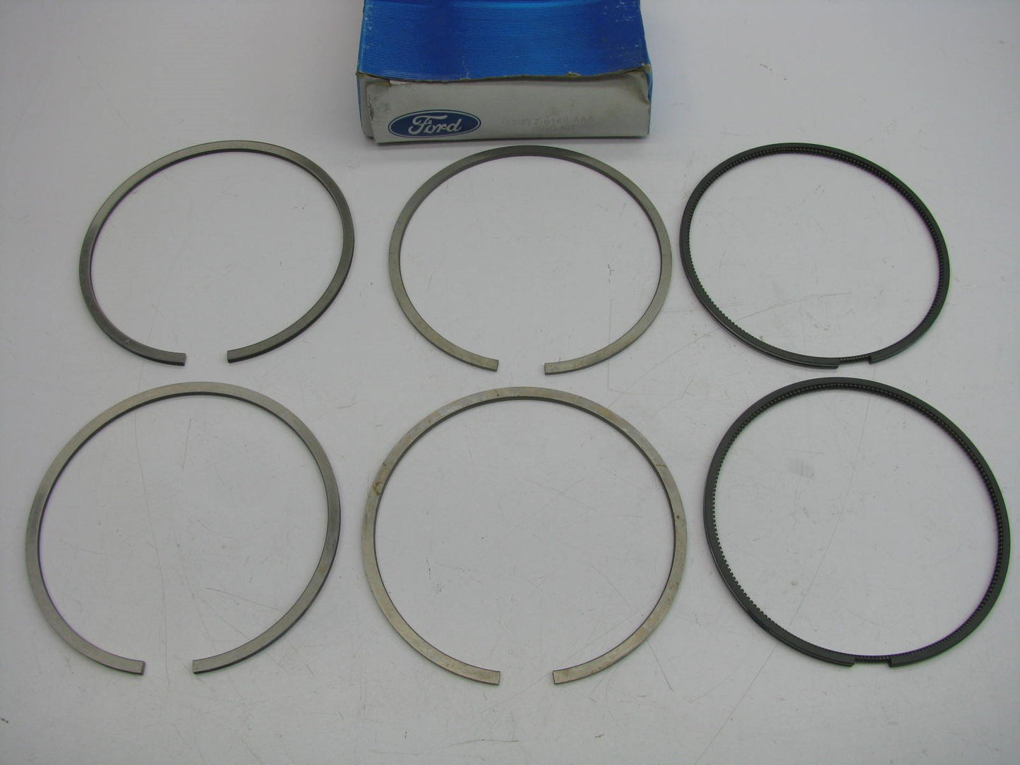 NEW - OEM Ford F7TZ-6148-AAA Piston Ring Partial Set 1994-2003 7.3L Diesel V8
