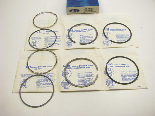 DOES (2) PISTONS ONLY - OEM Ford F7TZ-6148-BB Piston Rings 0.50mm Over 5.4L 4.6L