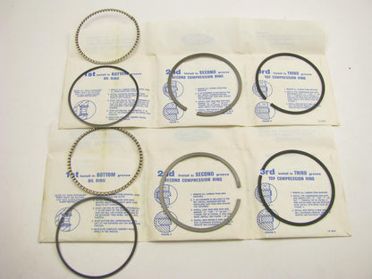 DOES (2) PISTONS ONLY - OEM Ford F7TZ-6148-BB Piston Rings 0.50mm Over 5.4L 4.6L