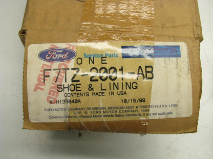 NEW GENUINE OEM Ford F7TZ-2001-AB FRONT Disc Brake Pads