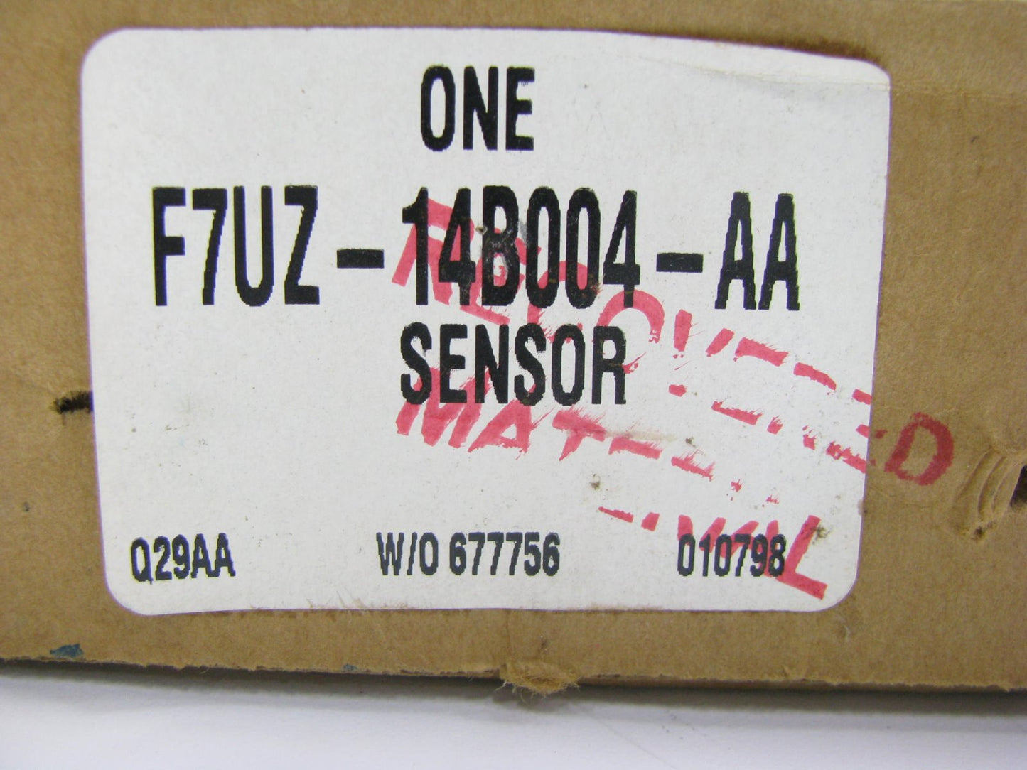 NEW - OEM Ford F7UZ-14B004-AA SRS Crash Control Module 1997-03 E150 E250