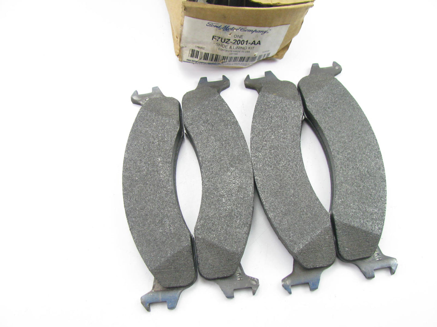 Genuine OEM Ford F7UZ-2001-AA FRONT Brake Pads