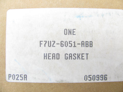 NEW - OEM Ford F7UZ-6051-ABB Left Engine Cylinder Head Gasket 1997-2002 6.8L V10
