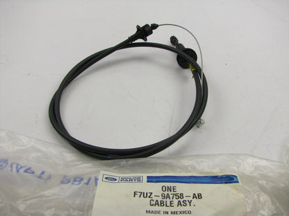 Ford F7UZ-9A758-AB Accelerator Throttle Gas Pedal Cable 97-00 E-150, 97-98 E-250