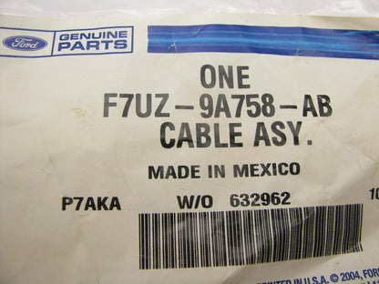 Ford F7UZ-9A758-AB Accelerator Throttle Gas Pedal Cable 97-00 E-150, 97-98 E-250