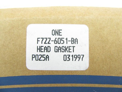 NEW GENUINE Ford F7ZZ-6051-BA Cylinder Head Gasket  - 1982-96 3.8L 232 V6 ENGINE