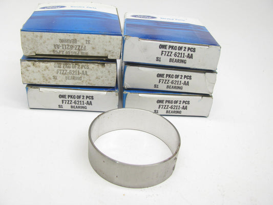 (6) NEW - OEM Ford F7ZZ-6211-AA Connecting Rod Bearings STD 1997-2004 4.2L V6