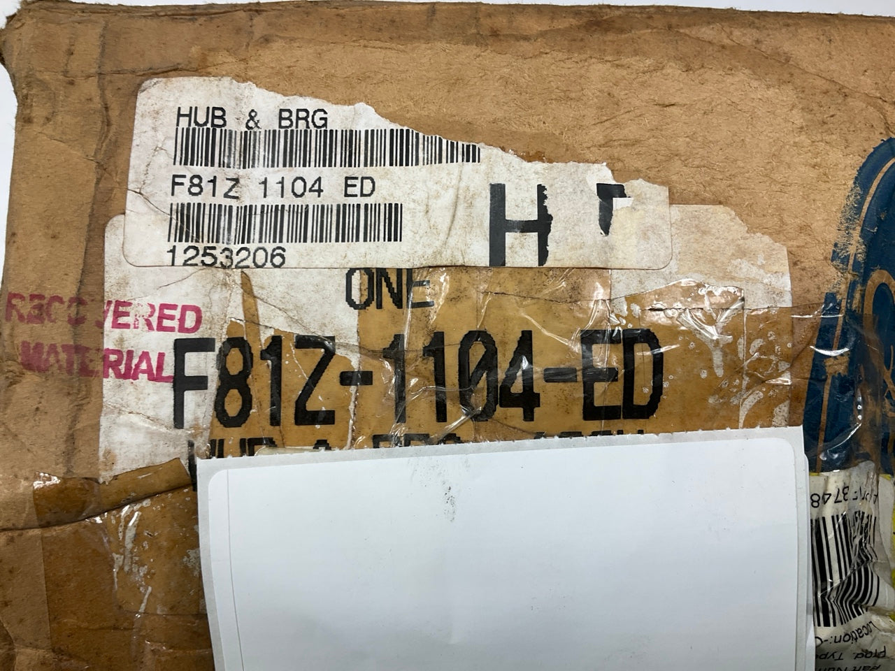 (2) NEW - OEM FORD FRONT Wheel Hub & Bearing W/O ABS W/ Single Wheel 4WD