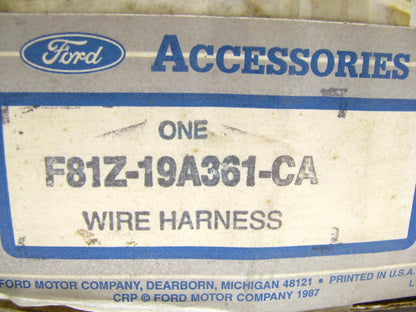NEW - OEM Ford F81Z-19A361-CA Vehicle Alarm System 6 Wiring Harness