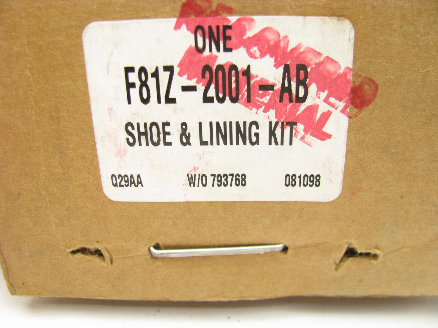 NEW GENUINE OEM Ford Front Disc Brake Pads F81Z-2001-AB