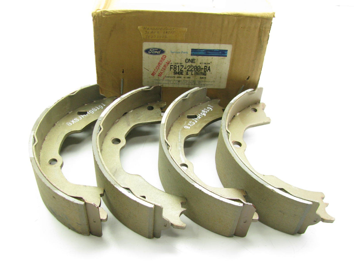 New Genuine OEM Ford Rear Drum Parking Brake Shoe 99-04 F-450 F-550 Super Duty
