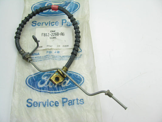 OEM Ford F81Z-2268-AG Rear Left Brake Hose Line 1999-2000 F-350 2000 F-250 S/D