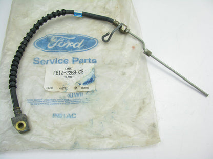 NEW  OEM Ford F81Z-2268-CG Rear Left Brake Hose 1999-2000 F-350 SD Cab & Chassis