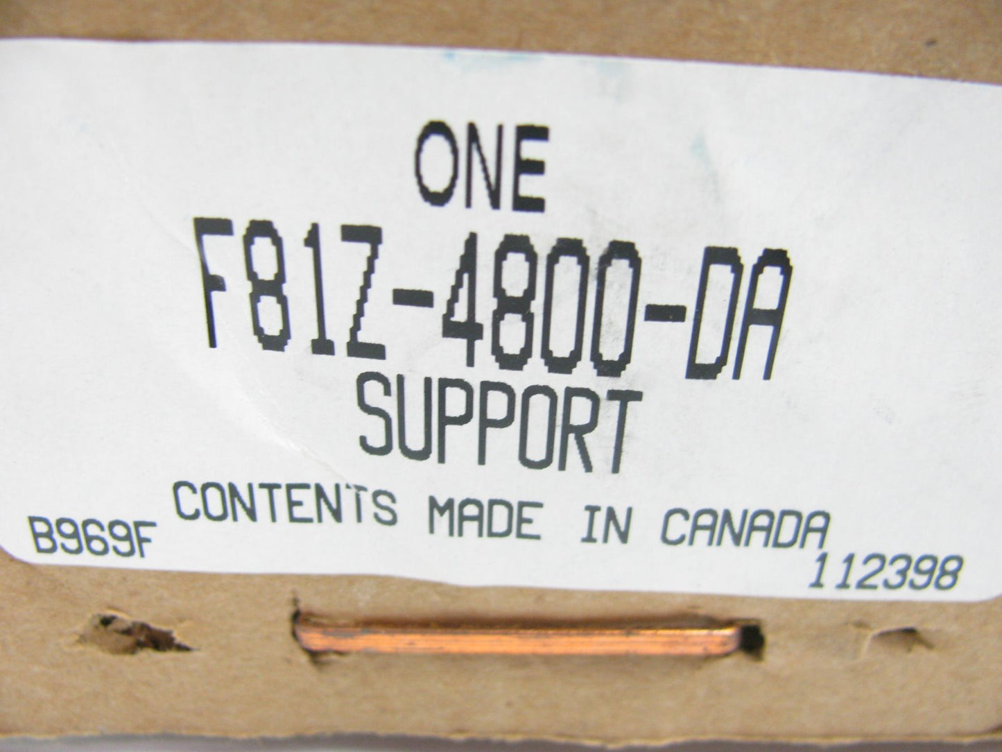 NEW GENUINE OEM Ford F81Z-4800-DA Drive Shaft Center Support Bearing