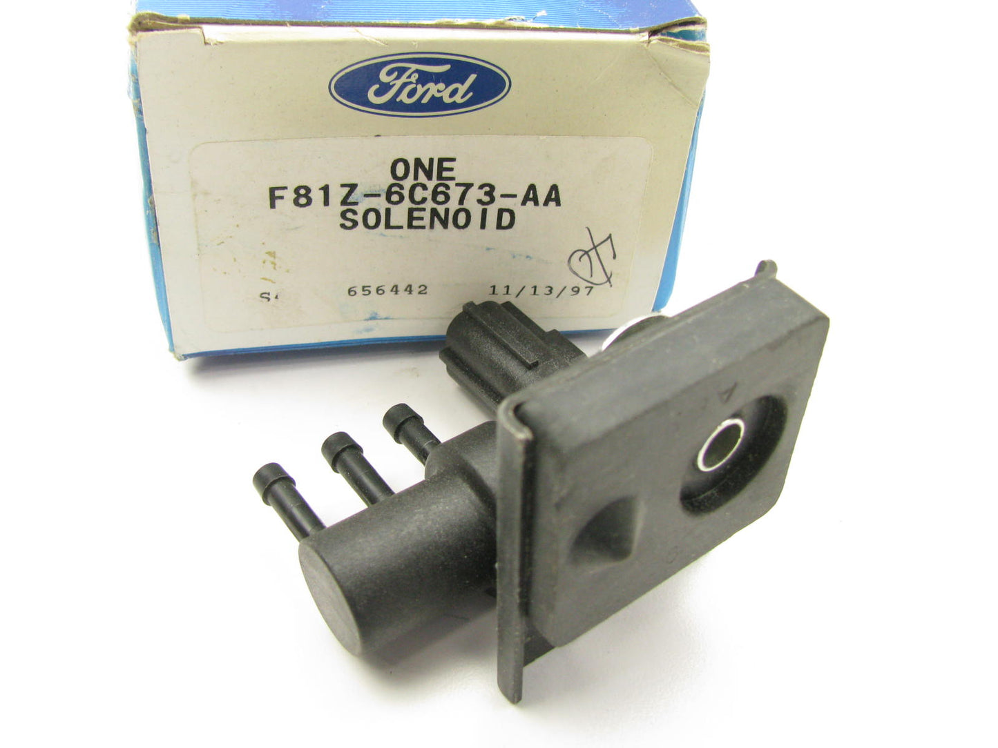 Ford OEM F81Z-6C673-AA Turbocharger Back Pressure Solenoid 1999-2003 7.3L Diesel