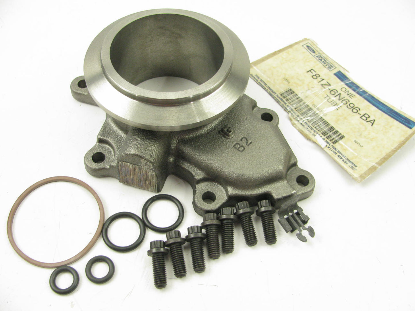 NEW GENUINE F81Z-6N696-BA Turbo Intake Pipe Tube For 99-03 Ford 7.3L DIESEL