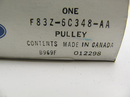 NEW GENUINE OEM Ford Tensioner Pulley - 1998-2000 Ford 2.5L V6 F83Z-6C348-AA