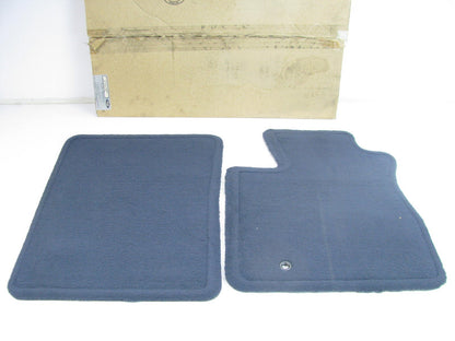 DARK DENIM BLUE - OEM Ford F85Z-1513086-PAB Accessory Floor Mats - 1998-99 F-150