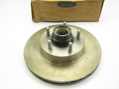 NEW - OEM Ford F87Z-1102-GA Front Disc Brake Rotor & Hub Assembly