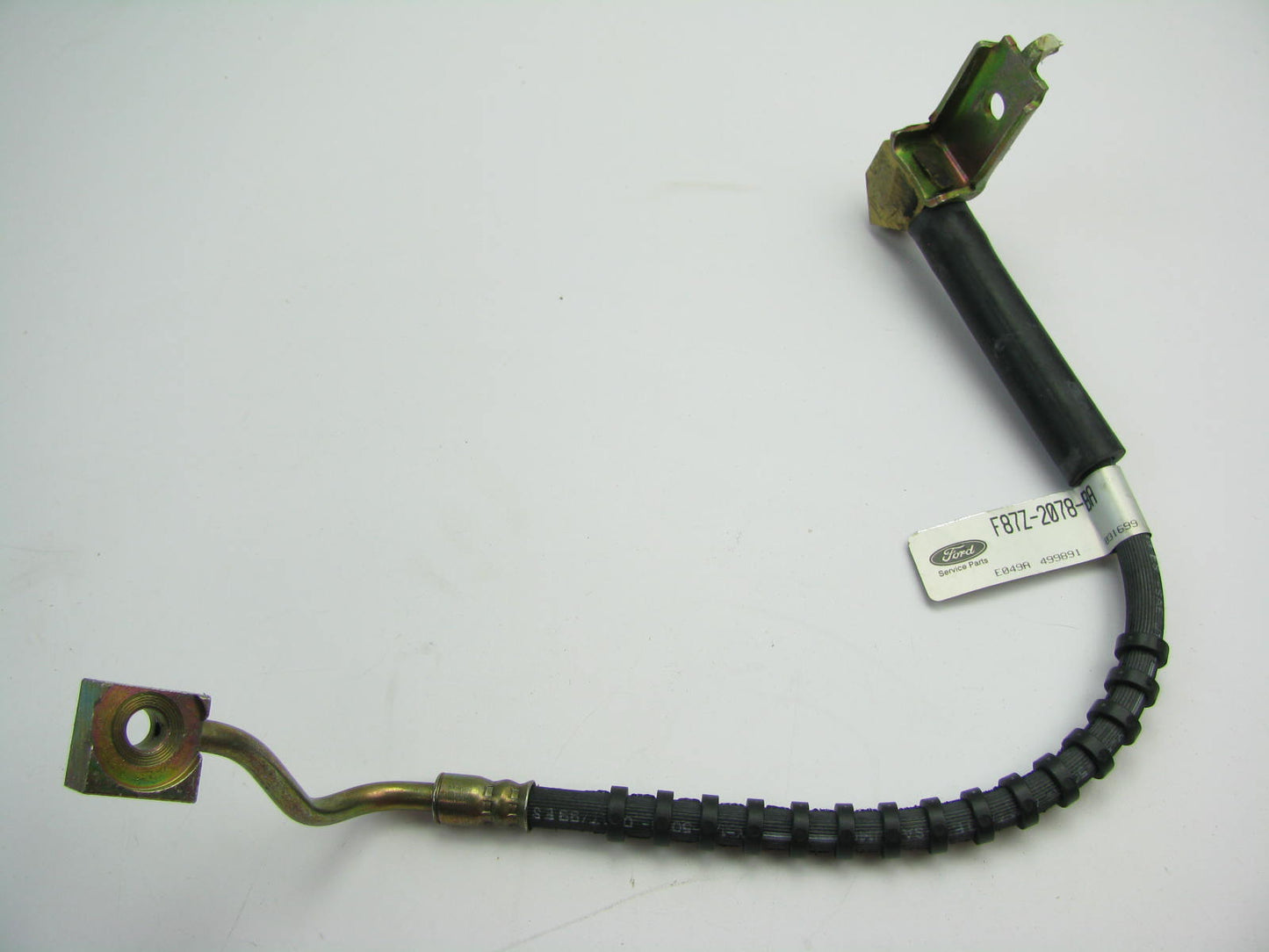 NEW - OEM Ford F87Z-2078-BA Front Left Brake Hydraulic Hose 2003-2006 Ranger