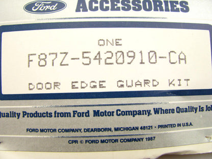 NEW - OEM Ford F87Z-5420910-CA Door Edge Molding Kit 1992-2001 Explorer (2-Door)