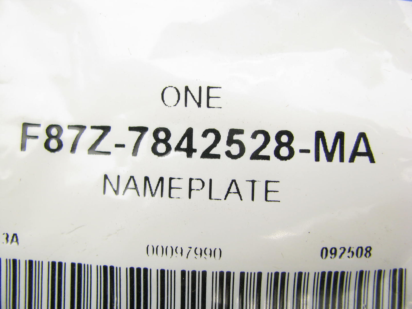 NEW - OEM Genuine LINCOLN Rear Liftgate Deck Trunk Emblem 2008-2010 Lincoln MKX