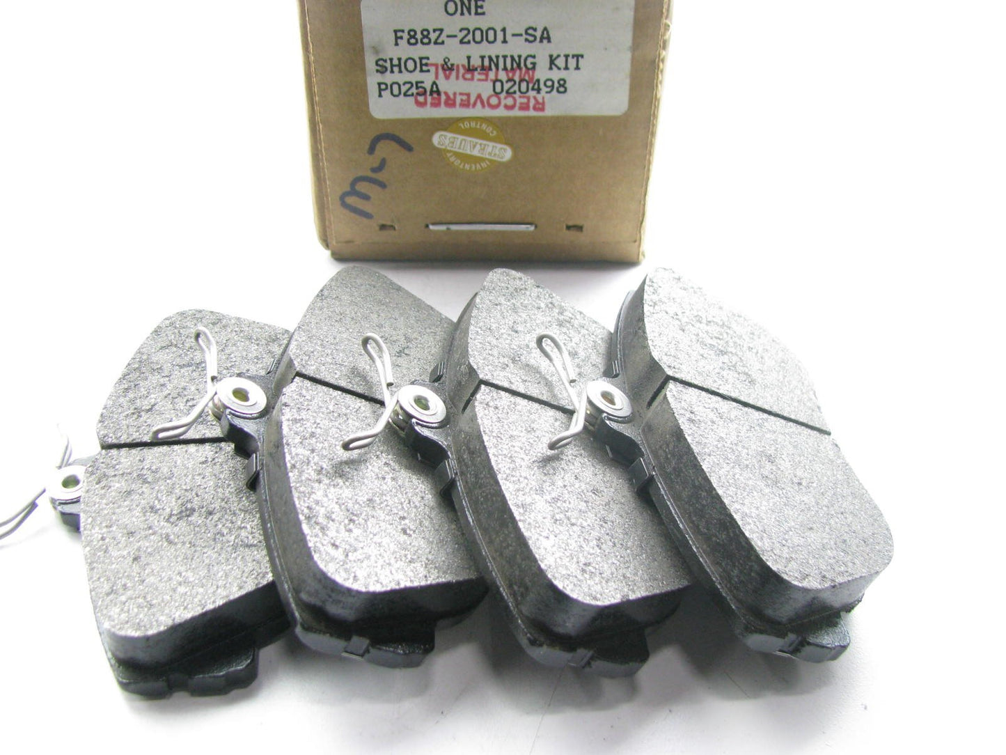 NEW GENUINE - OEM 1995-1998 Ford Windstar FRONT Disc Brake Pads F88Z-2001-SA