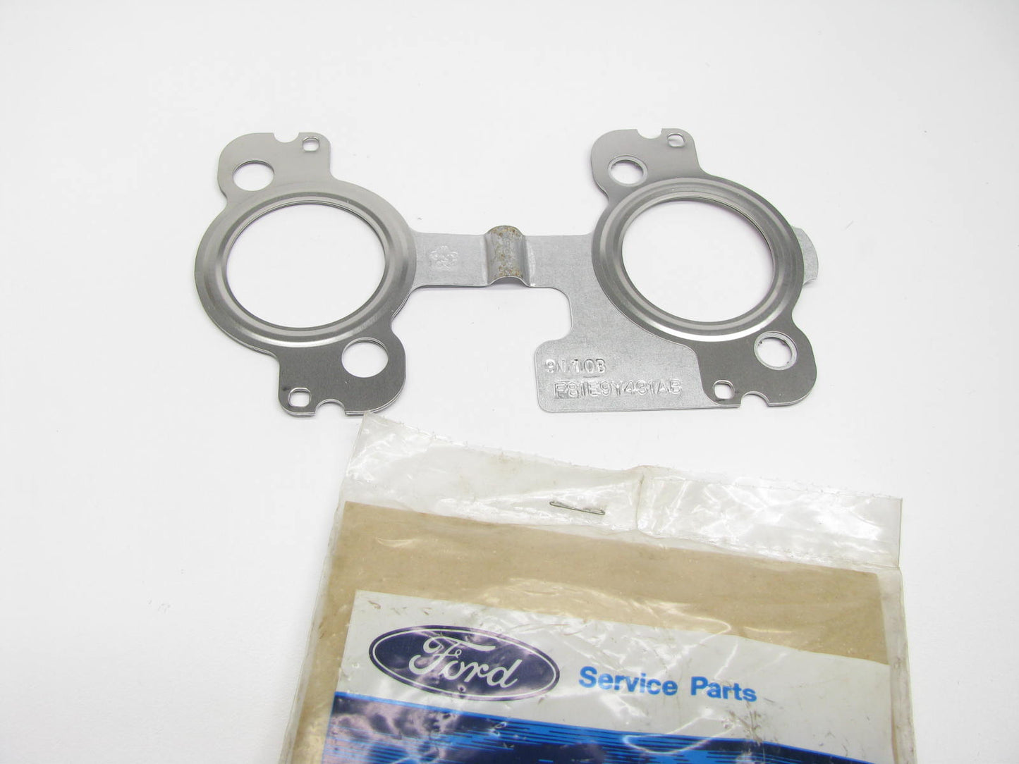 NEW - OEM Ford F8AZ-9448-AA Exhaust Manifold Gasket - 2 PORTS ONLY