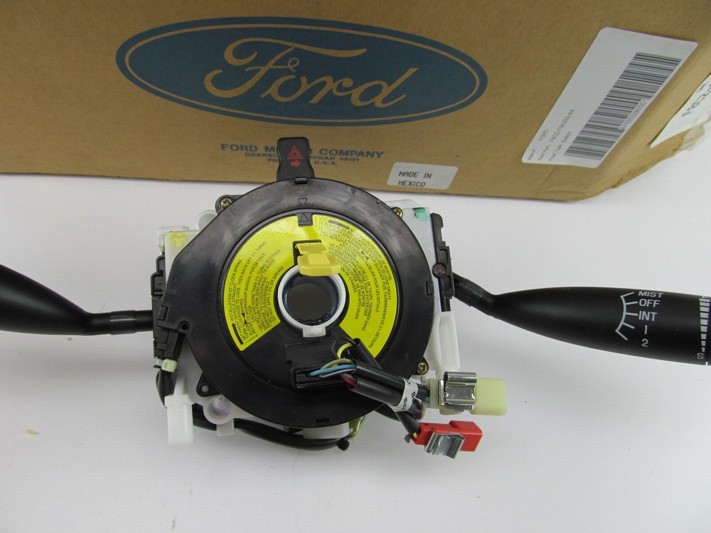 NEW - OEM Ford F8CZ-13K359-AA Turn Signal & Wiper Switch 1998-03 Escort W/O Fog