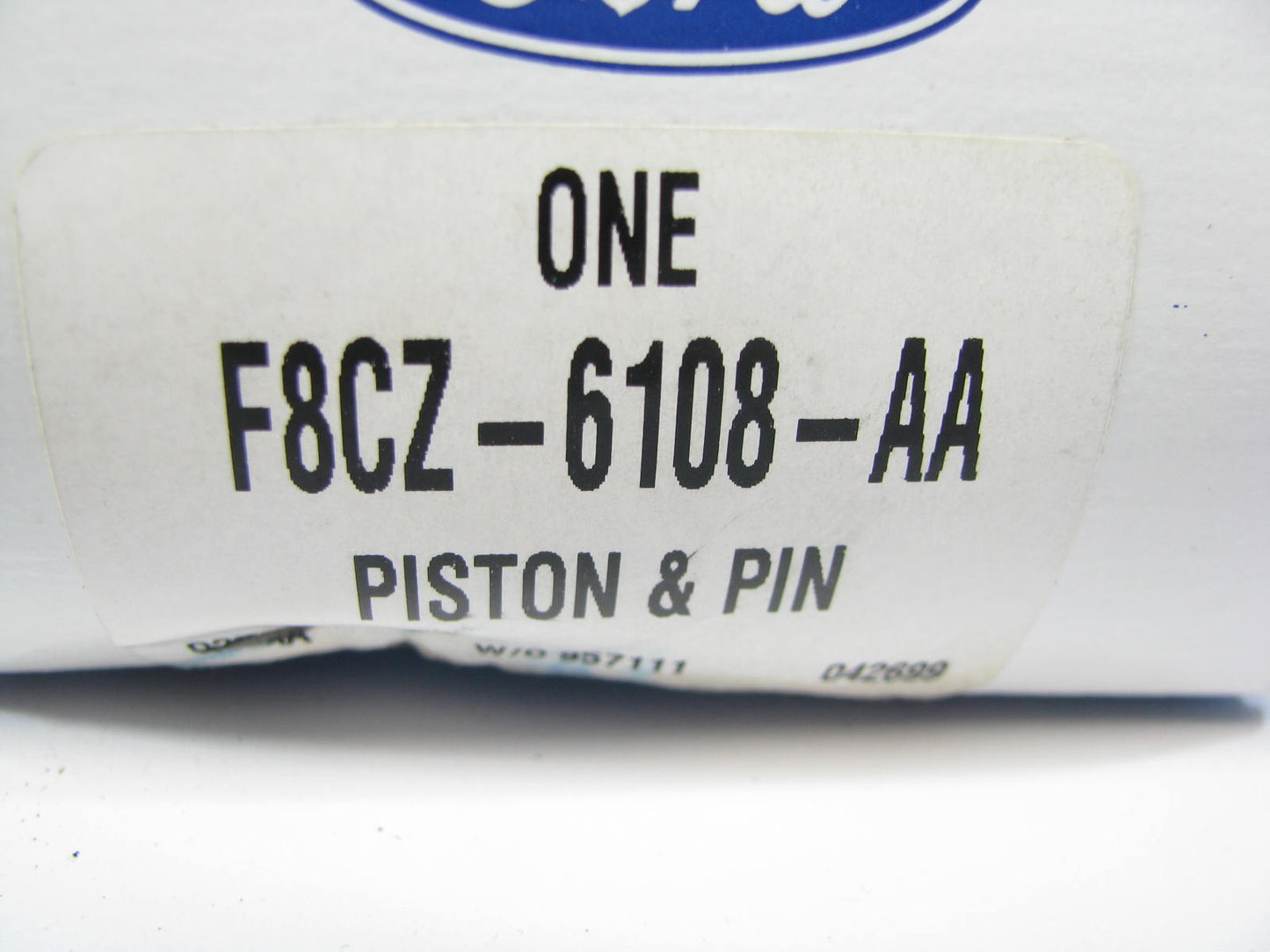 NEW - OEM Ford F8CZ-6108-AA Engine Piston & Pin - Standard 1998-99 2.0L-L4 DOHC