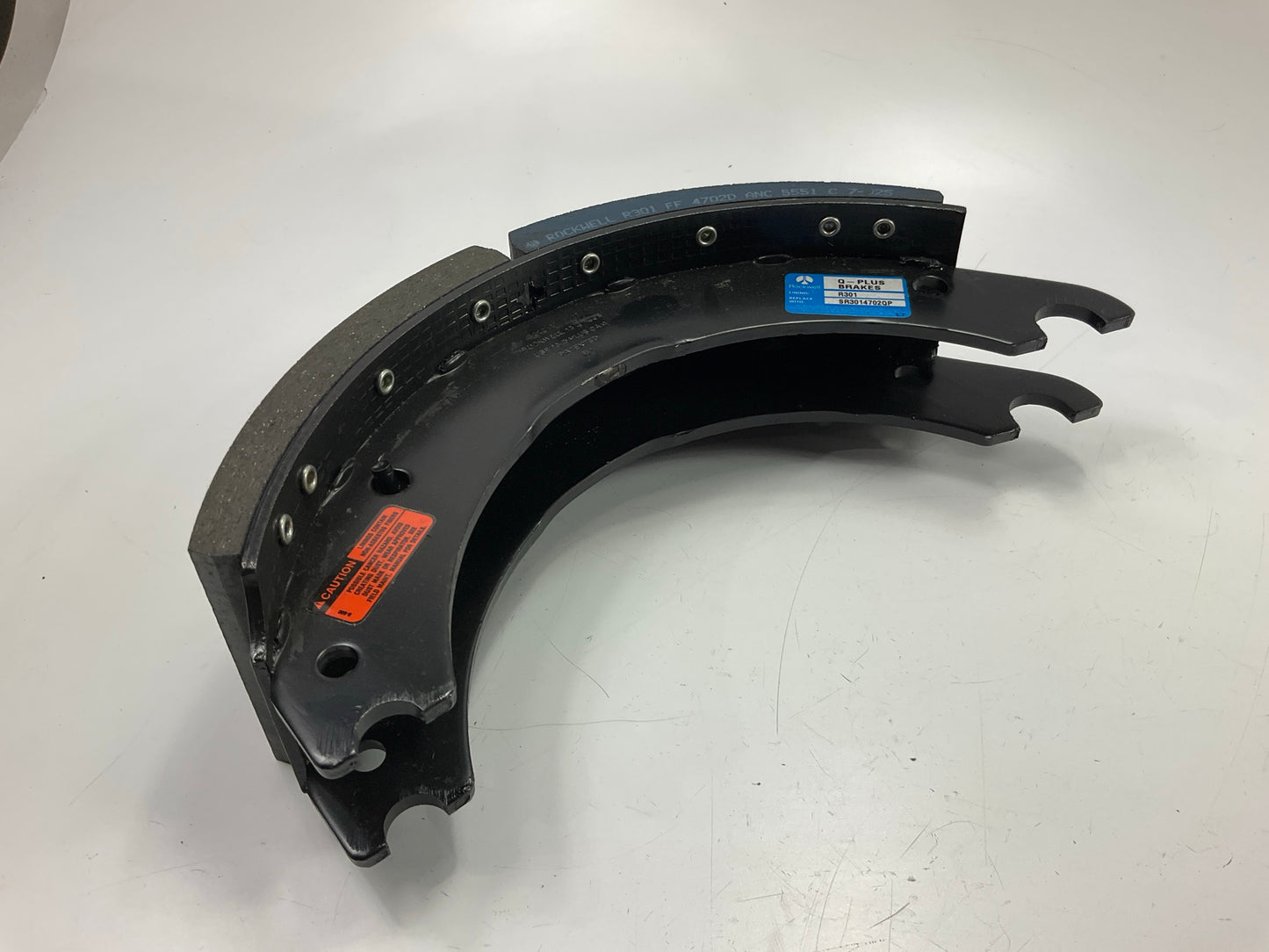 (2) NEW OEM Ford Front Brake Shoe 15''x4'' HD Truck F8HZ-2018-BA  4702Q 23k Lbs