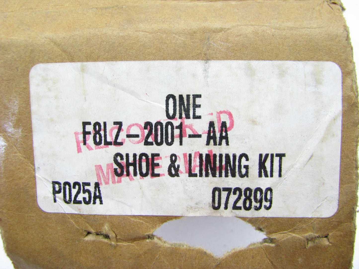 NEW GENUINE OEM Ford F8LZ-2001-AA Brake Pads - FRONT
