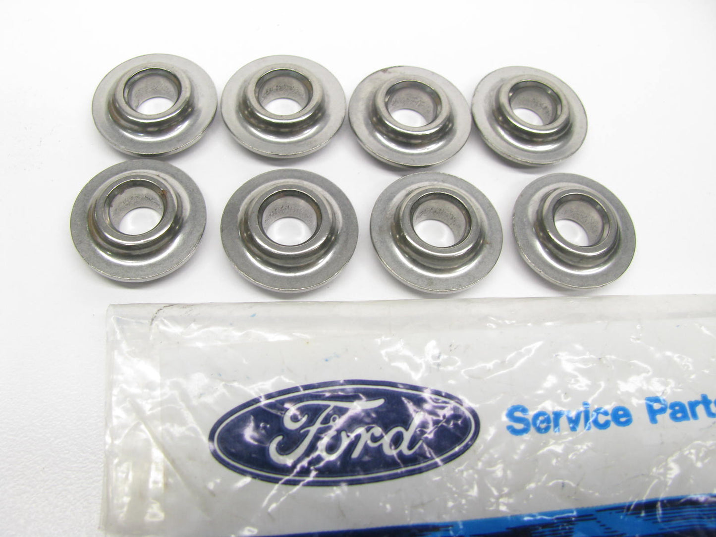 (8) NEW - OEM Ford F8RZ-6514-AA Valve Spring Retainer