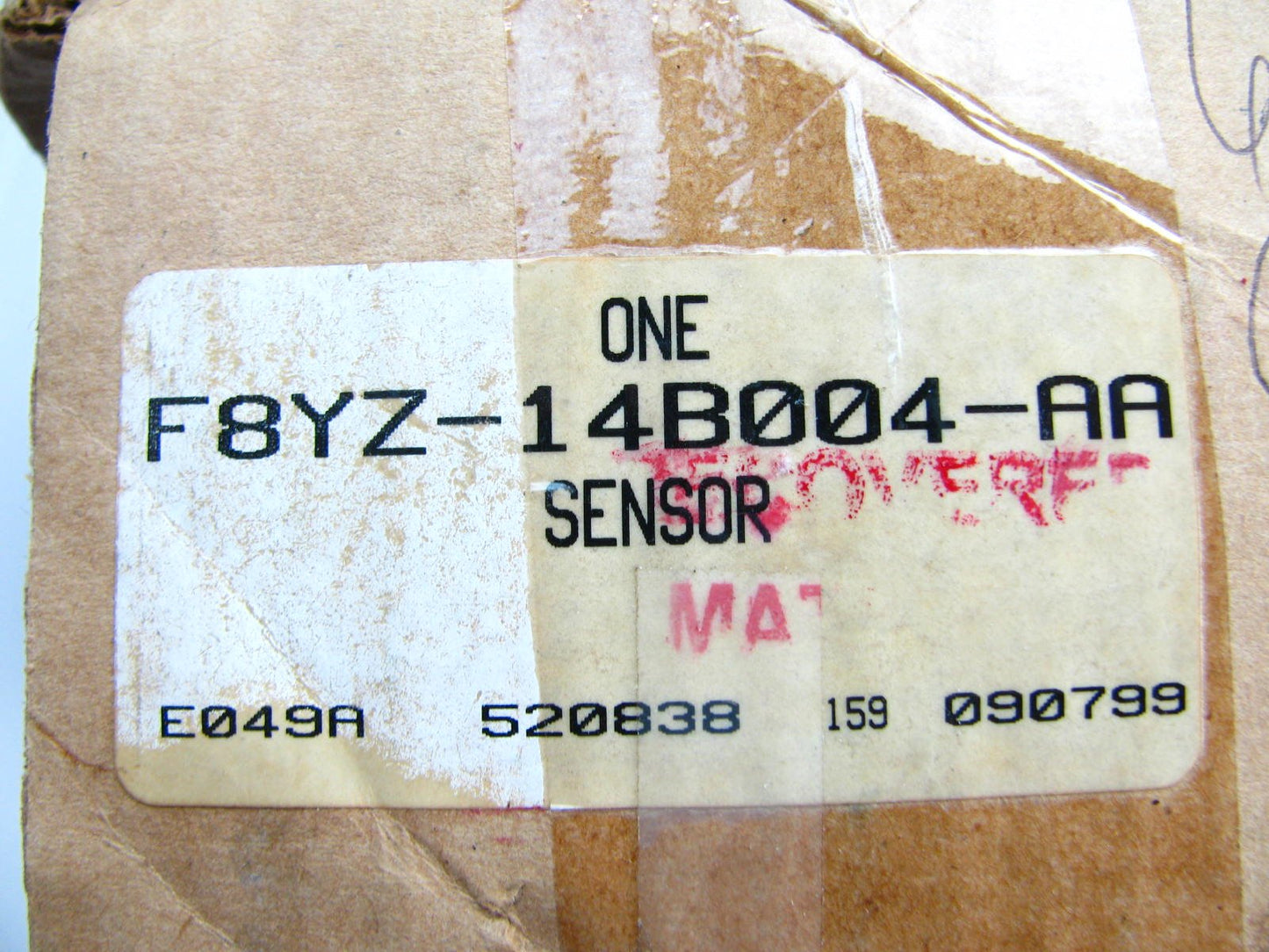 NEW Genuine OEM Ford FRONT RIGHT SIDE Air Bag Crash Impact Sensor 1998-03 Ranger