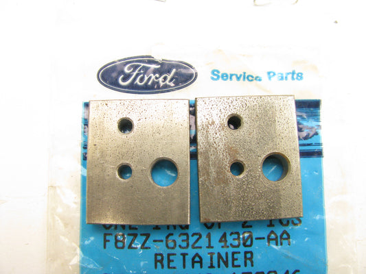 (2) NEW - OEM Ford F8ZZ-6321430-AA Front Window Stop Extension 1994-1998 Mustang