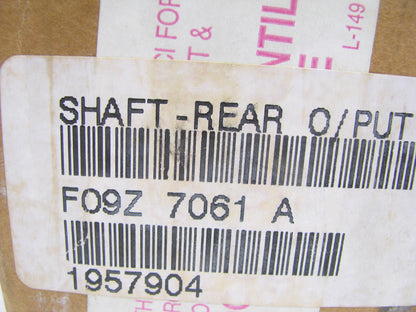OEM Ford Rear Output Shaft F09Z-7061-A  For Various 1990-1995 Ford Trucks