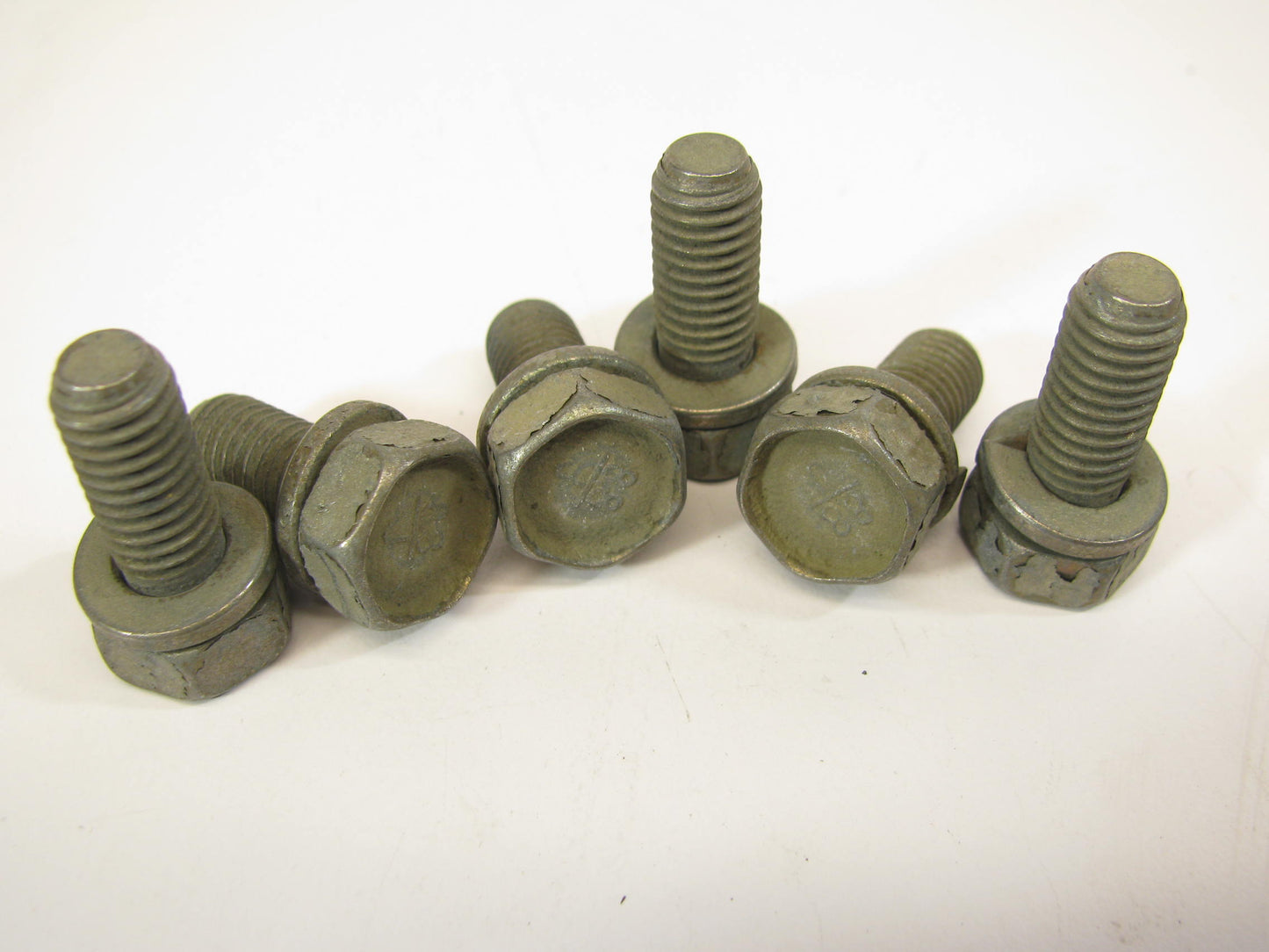 (6) NOS - OEM Ford N602549-S51M Clutch Pressure Plate Metric Bolt - M8x1.25x20mm