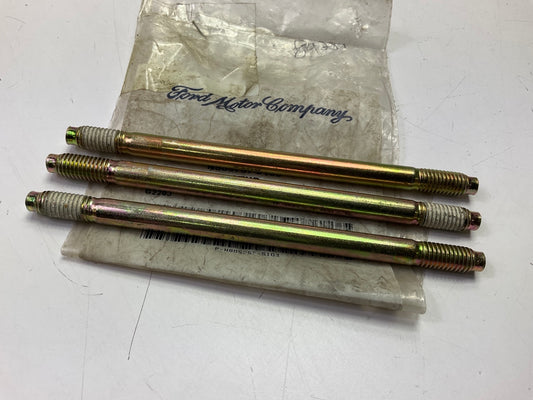 (3) NEW - OEM Ford N805757-S103 Timing Cover Water Pump Stud, 3.8L 4.2L-V6