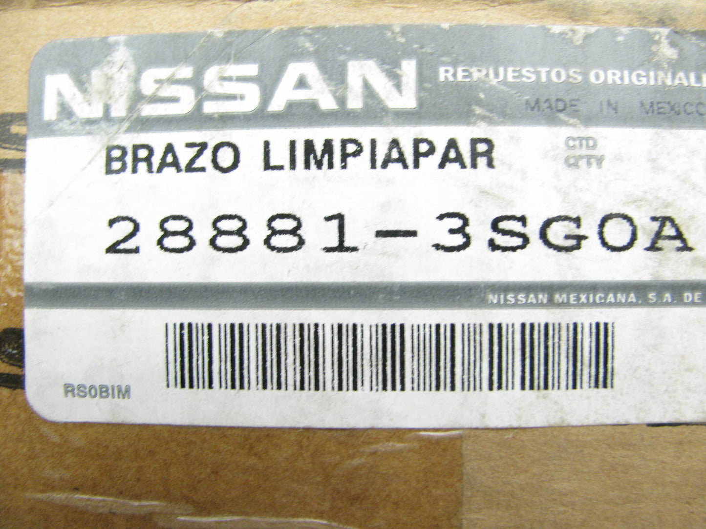 Ford TEST12345 Brake Booster - Test PNLY