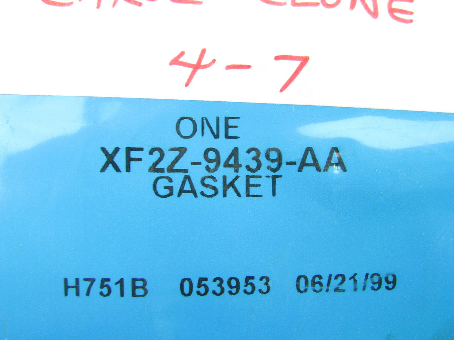 Genuine OEM Ford XF2Z-9439-BA LEFT Side Intake Manifold Gasket