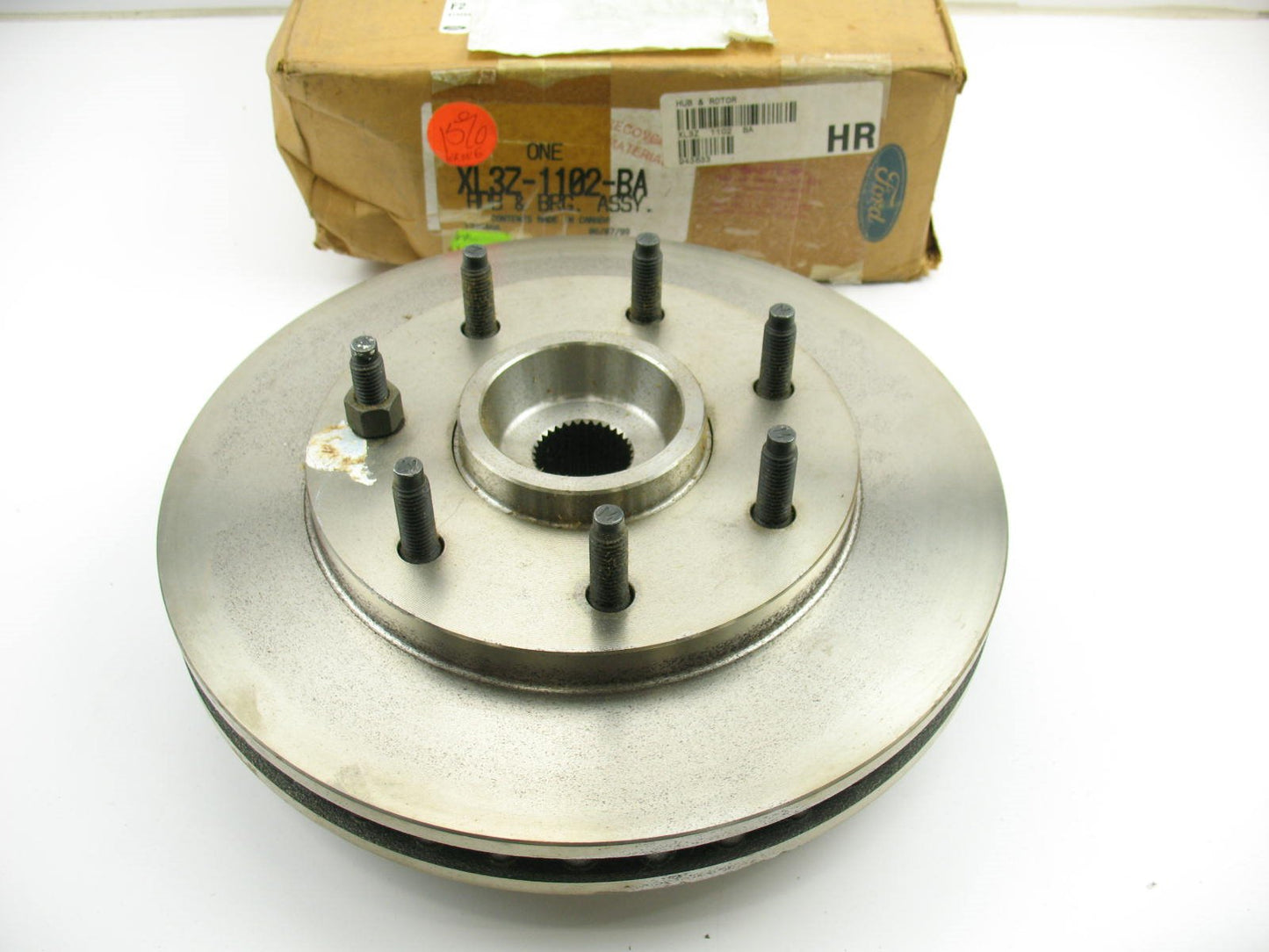OEM Ford FRONT Disc  Hub Bearing & Rotor 2002-03 F-150 4WD 7-lug Rear ABS