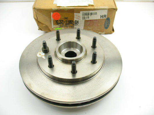 Ford XL3Z-1102-B FRONT Disc Hub Bearing & Rotor 02-03 F-150 4WD 7-lug Rear ABS