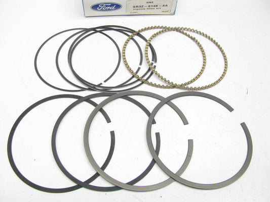 NEW - OEM Ford XR3Z-6148-AA Partial Piston Ring Set, STANDARD - DOES 2 PISTONS