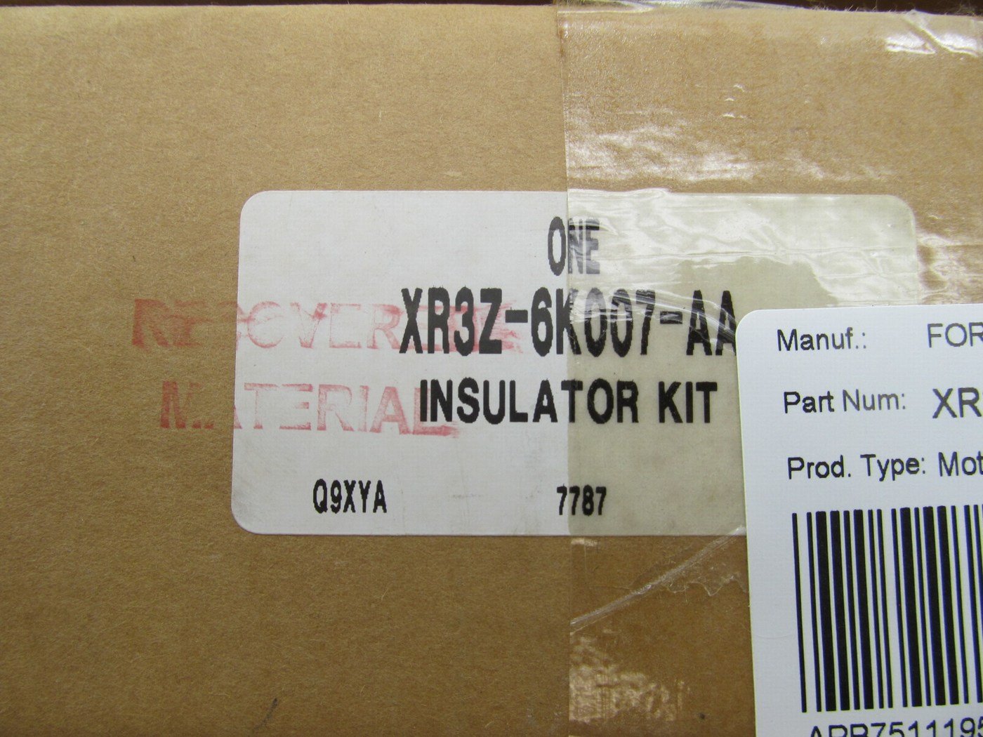 1996-2004 Ford Mustang GT 4.6L Engine Shake Damper Kit OEM Ford XR3Z-6K007-AA