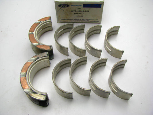 NEW - OEM Ford XW7Z-6D309-BBA Engine Main Bearings .75mm 1993-2004 4.6L-V8 SOHC