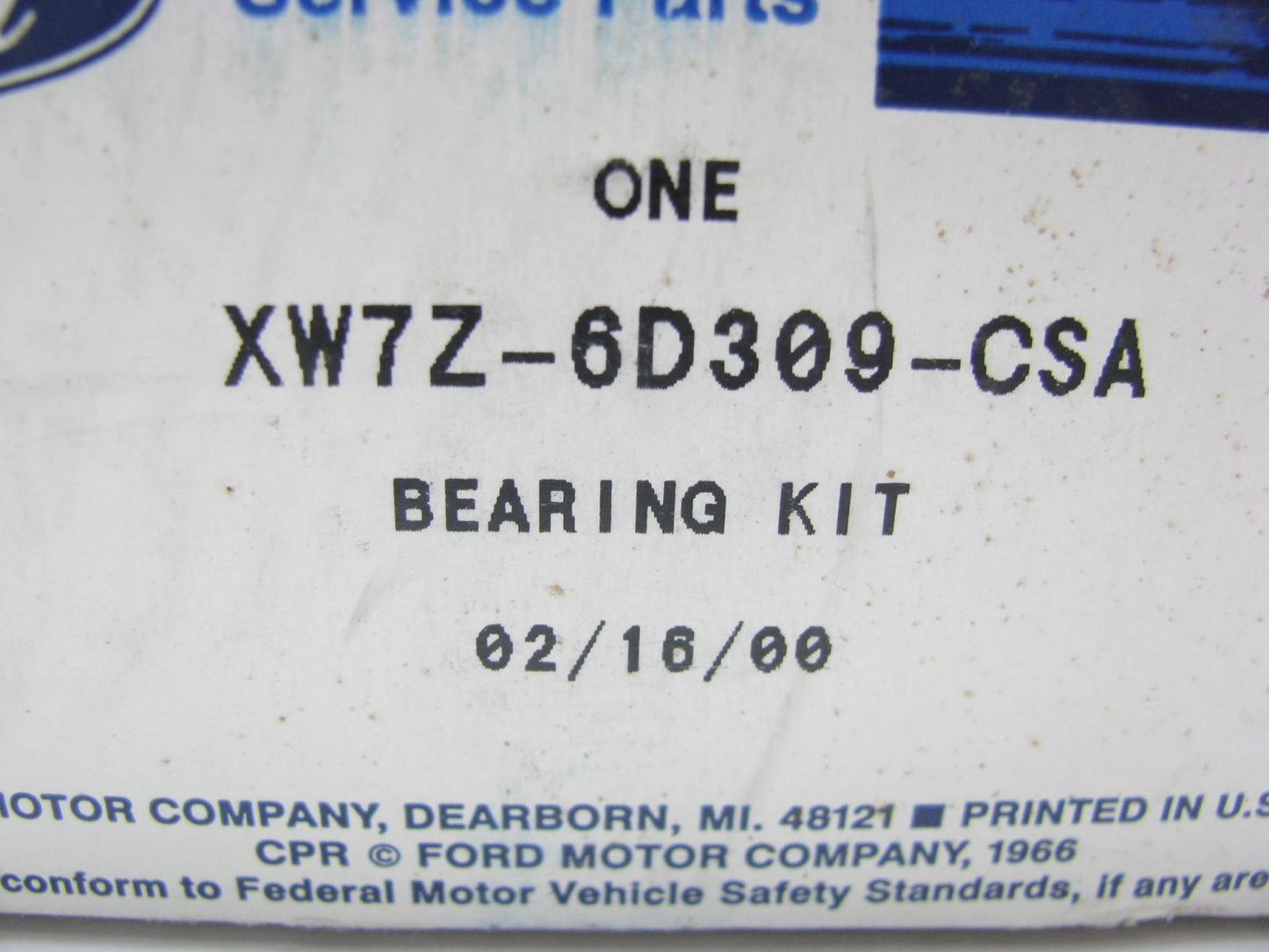 NEW GENUINE Ford XW7Z-6D309-CSA Main Bearings -  1993-2004 4.6L V8 - 0.10mm Size