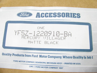 NEW - OEM Ford YF5Z1220910BA Black Door Edge Guard Kit 1999-02 Mercury Villager