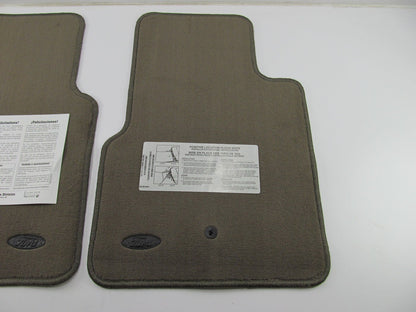 Medium Dark Parchment Brown NOS OEM Ford Floor Mat Set YL3Z-1513086-DAA Type 2
