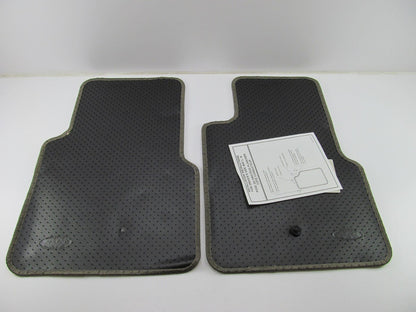 Medium Dark Parchment Brown NOS OEM Ford Floor Mat Set YL3Z-1513086-DAA